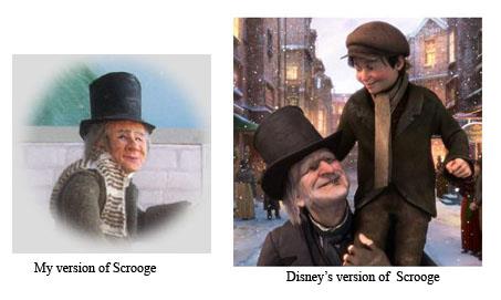 Disney scrooge vs. my scrooge